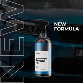CARPRO spray nozzle detail demonstrating easy mist application for fast coverage