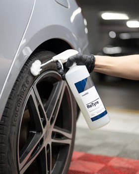 CARPRO scrubbing with a brush to extract contaminants from rubber pores benefit