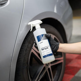 CARPRO label close-up highlighting product features and usage benefit