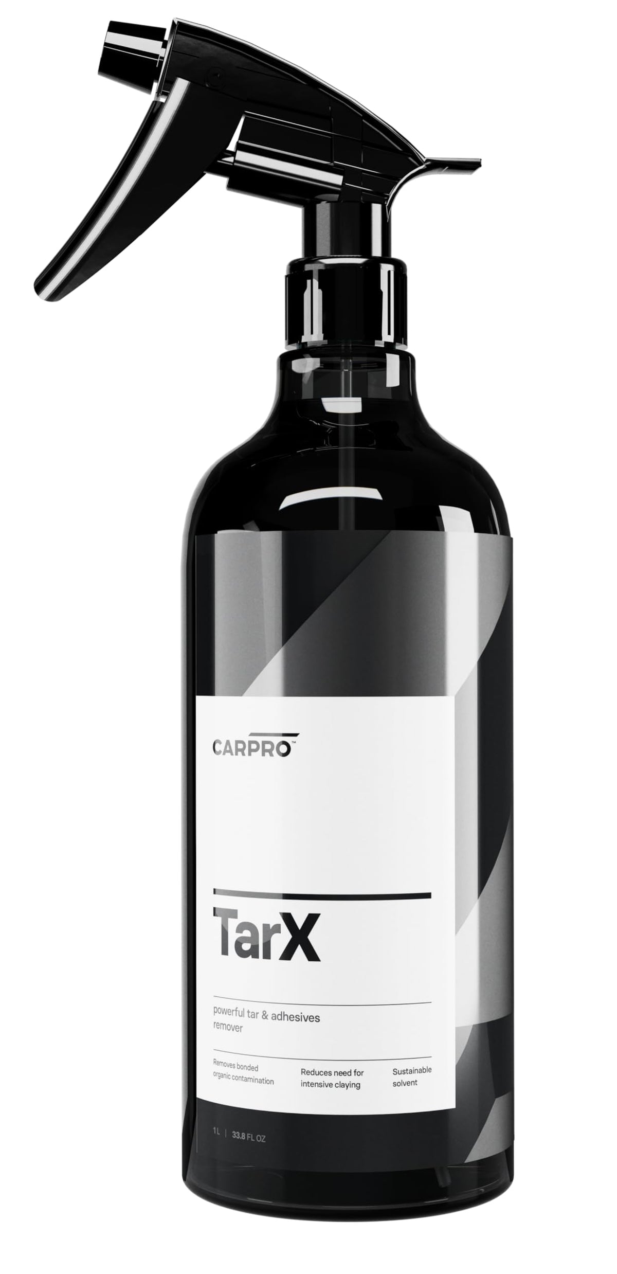 CARPRO TarX front label showing product name and size, clear identification benefit