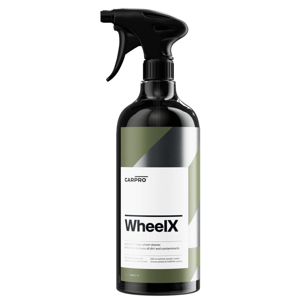 CARPRO WheelX front bottle showing professional 1-step cleaner benefits