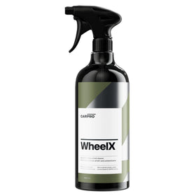 CARPRO WheelX front bottle showing professional 1-step cleaner benefits