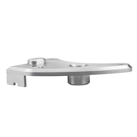 Carrfan shift arm base demonstrating bolt hole alignment and hardware fit