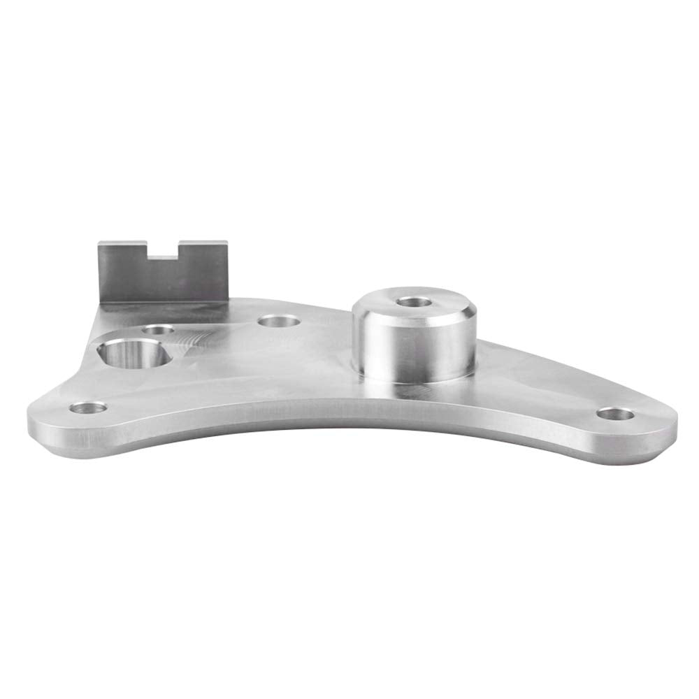 Carrfan shift arm base next to ruler showing compact dimensions and accuracy