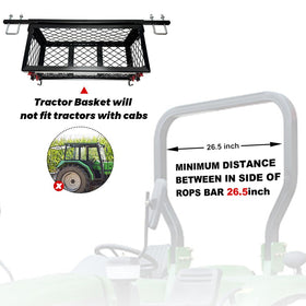CarriTurf side profile with U-bolts illustrating stable mounting benefit