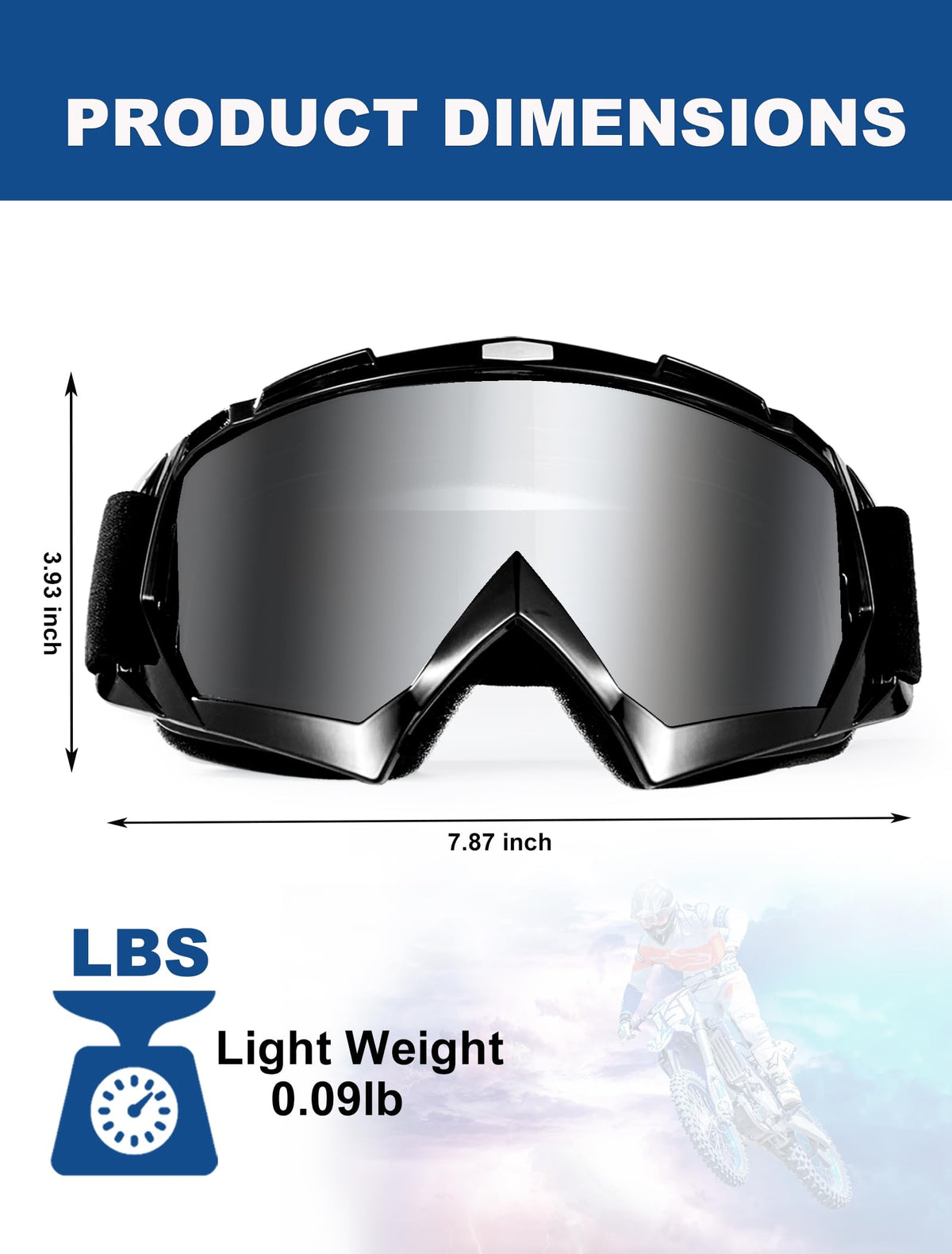 Carsories close-up polycarbonate lens highlighting impact resistance