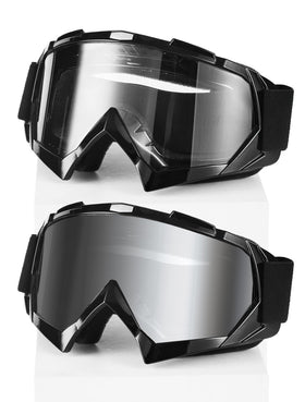 Carsories front view packaged goggles showing design and protection