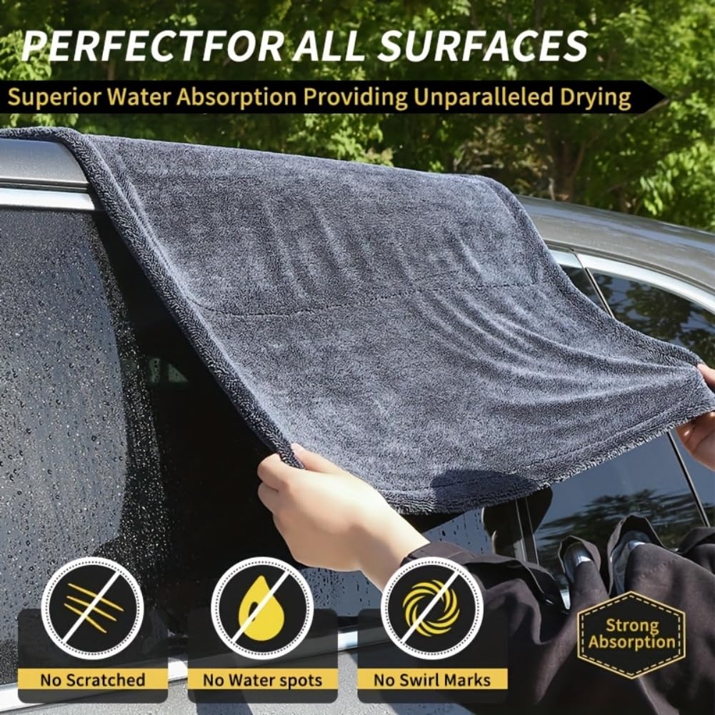 Cartisen towel neatly folded in storage showing durability and easy organization