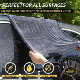 Cartisen towel neatly folded in storage showing durability and easy organization