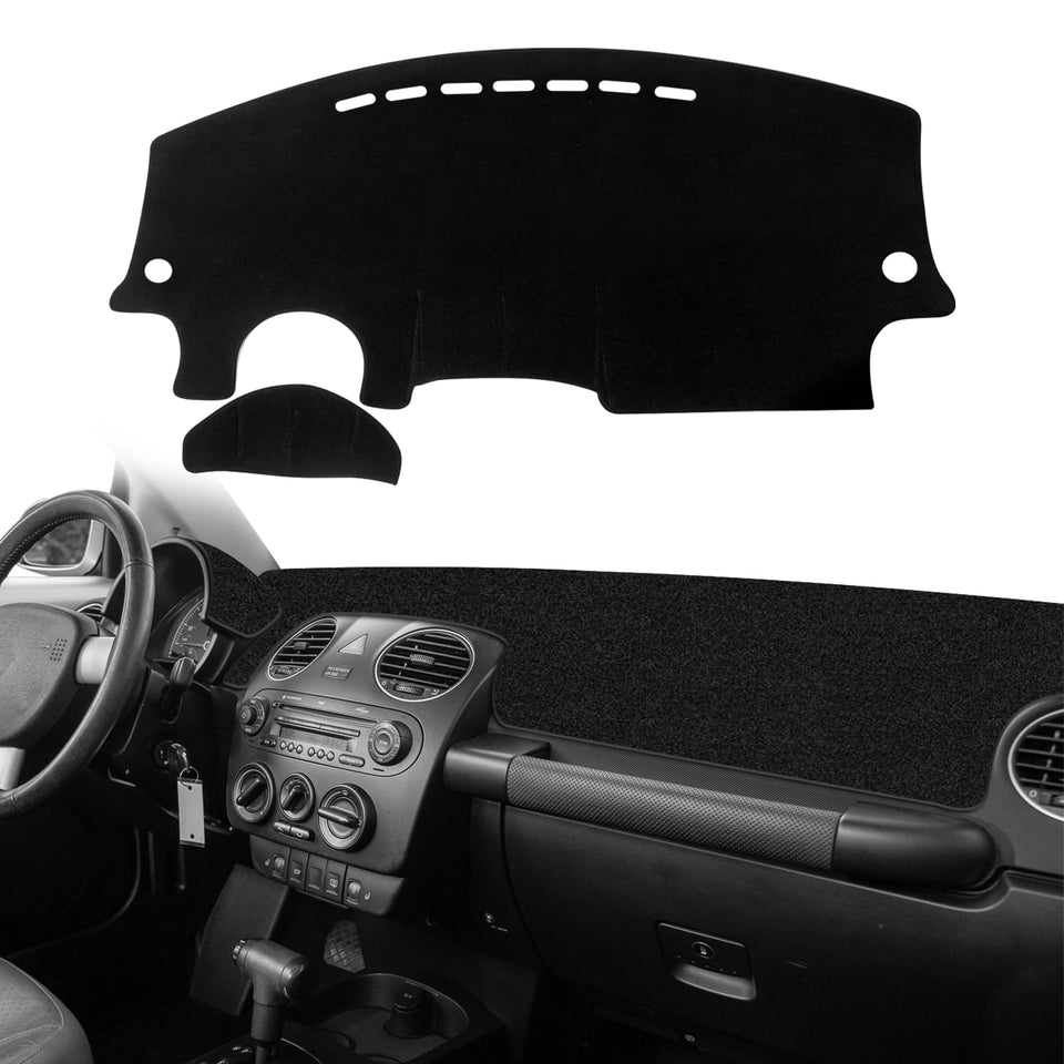 CARTIST dash cover front view showing precise fit and improved aesthetics