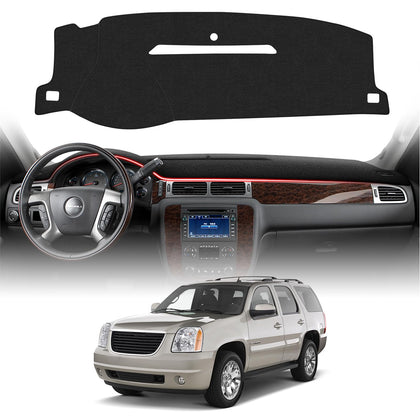 CARTIST front view of dash cover showing precise fit and clean finish
