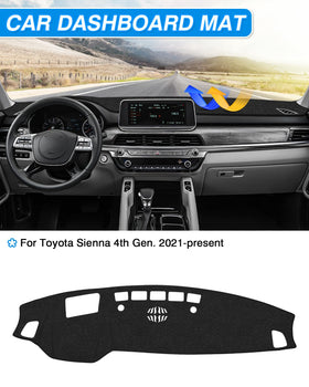 CARTIST installed on Toyota Sienna interior demonstrating factory-fit appearance