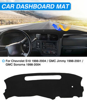 CARTIST installed dash cover in vehicle showing secure fit and reduced glare benefit