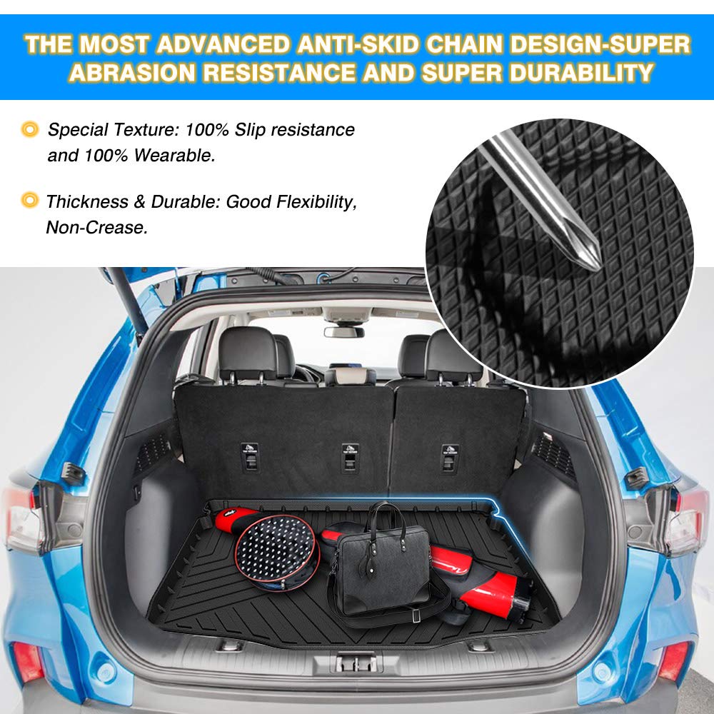 CARTIST liner beside measuring tape illustrating accurate cargo area sizing