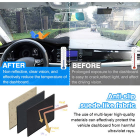 CARTIST close detail showing vent and passenger airbag compatibility