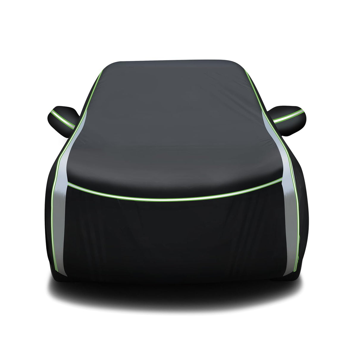 CARTIST front view on Highlander showing full fitted coverage and protection