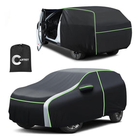 CARTIST lifestyle driveway setup showing protected Sorento in everyday use