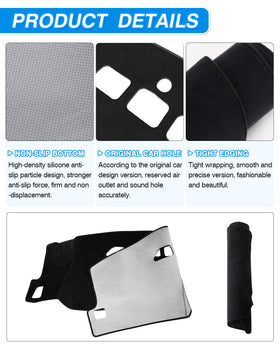 CARTIST silicone backing detail showing anti-slip hold and secure fit