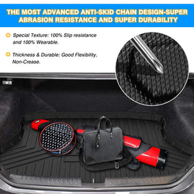 CARTIST folded liner showing flexibility and easy storage