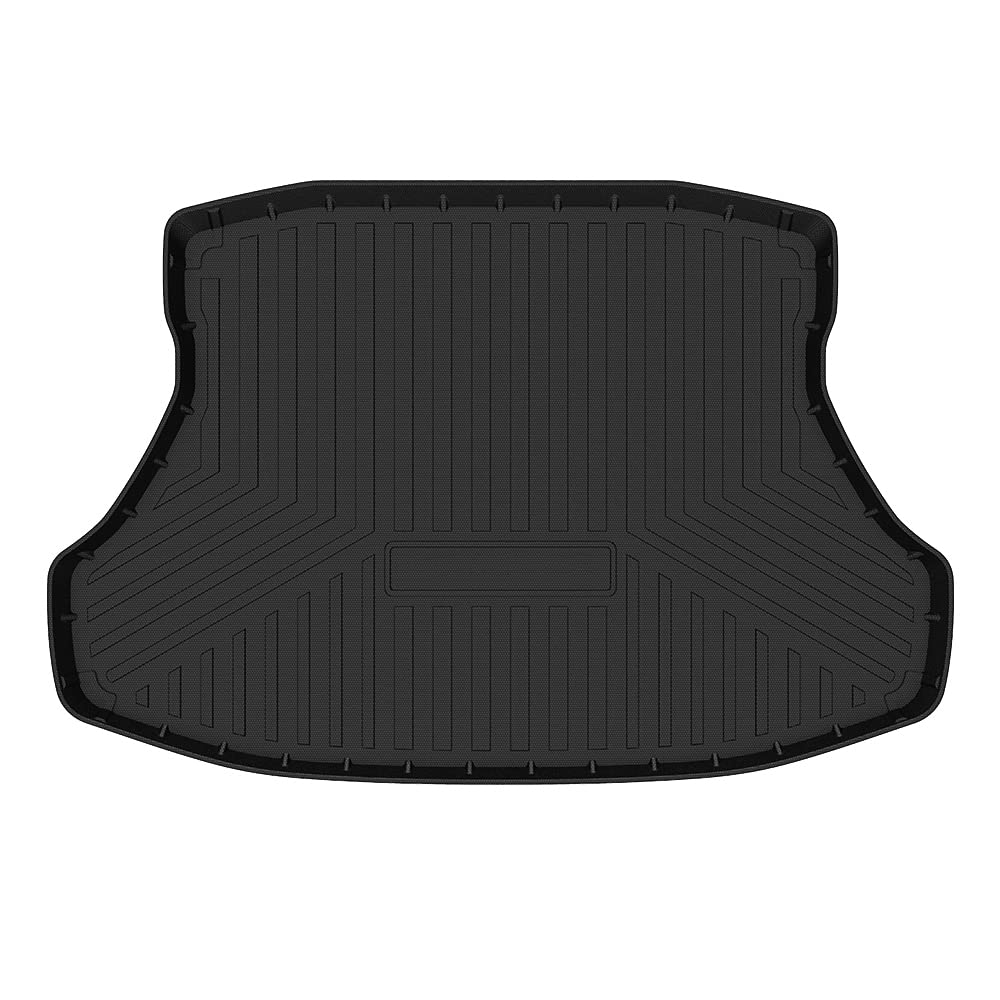 CARTIST trunk liner front view showing full coverage and neat fit