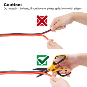 CARTMAN cable insulation detail showing flexible TPR jacket for cold-weather durability