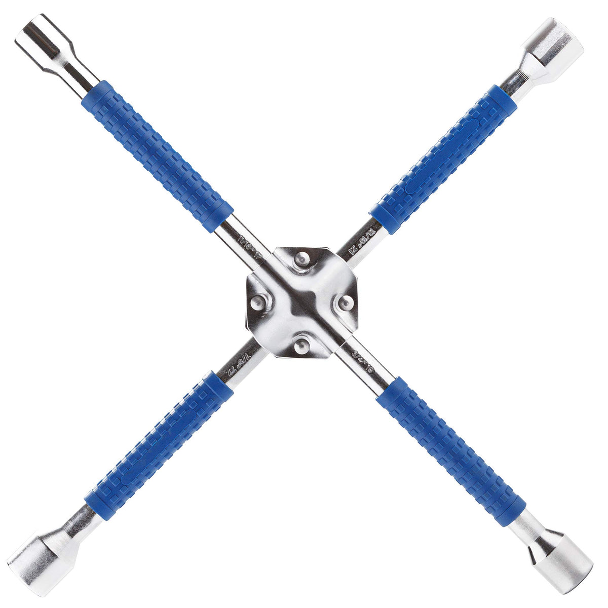 CARTMAN front view showing chrome cross lug wrench benefit durable construction
