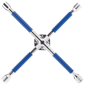 CARTMAN front view showing chrome cross lug wrench benefit durable construction