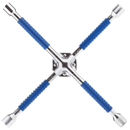 CARTMAN front view showing chrome cross lug wrench benefit durable construction