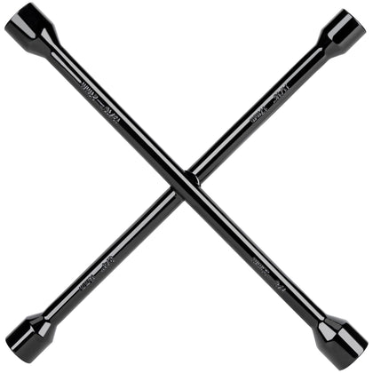 CARTMAN front view cross wrench showing four heads and balance for quick tire changes