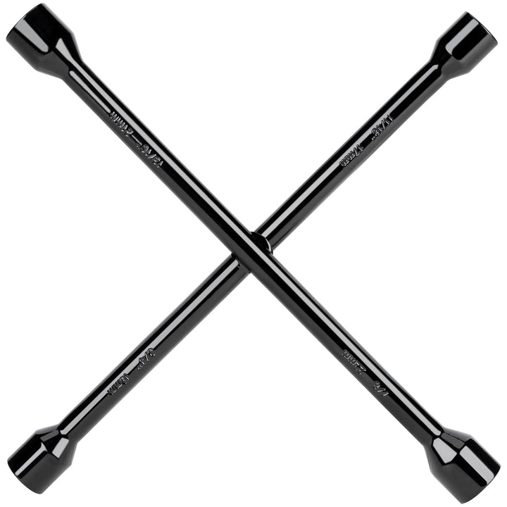 CARTMAN front view cross wrench showing four heads and balance for quick tire changes