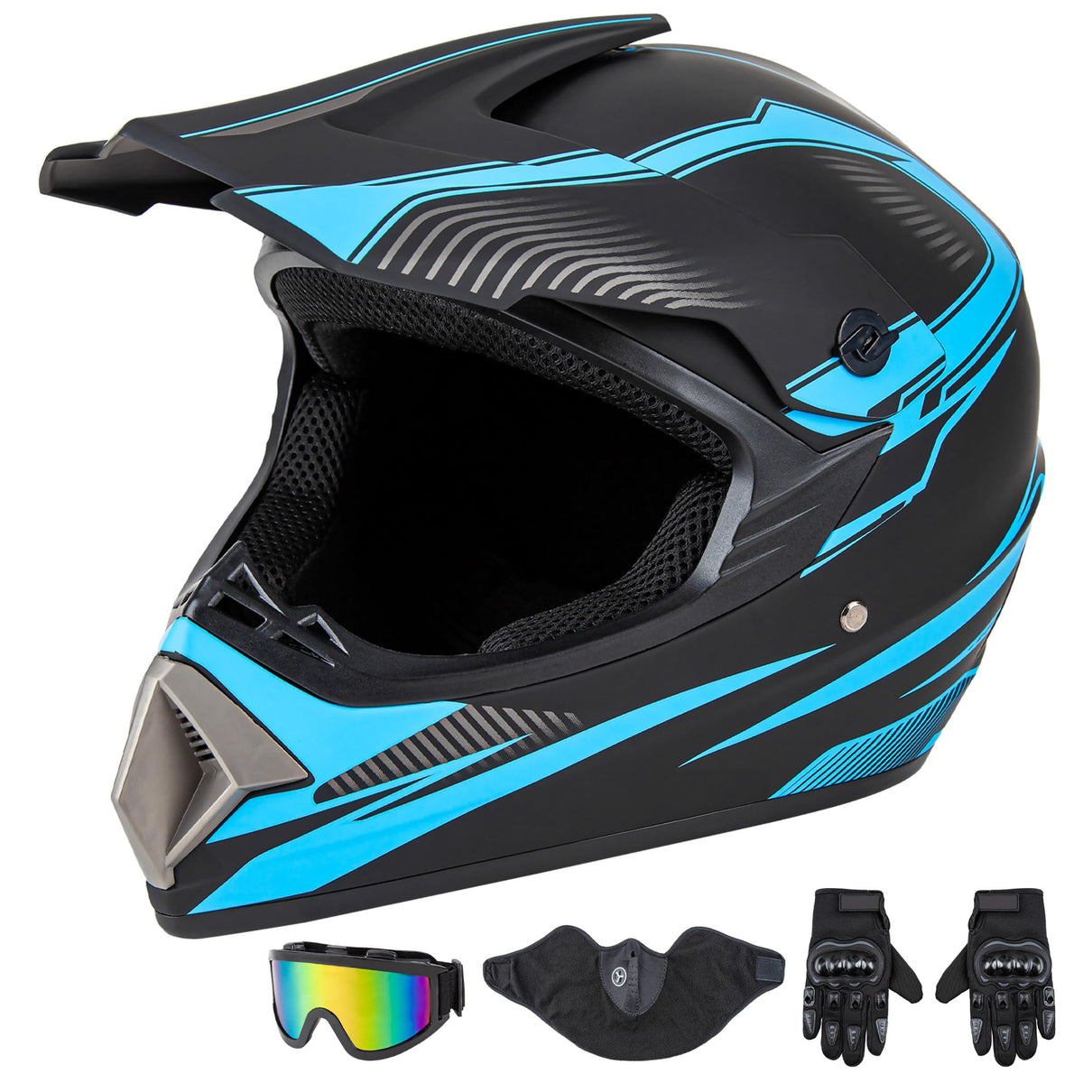 CARTMAN helmet front view showing full-face protection and DOT compliance benefit