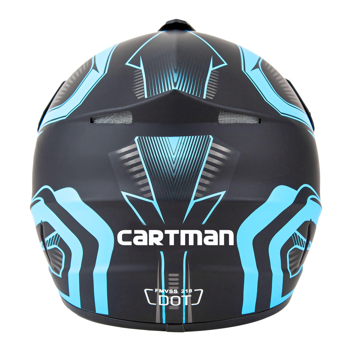 CARTMAN helmet side profile highlighting aerodynamic shell and reduced wind drag benefit