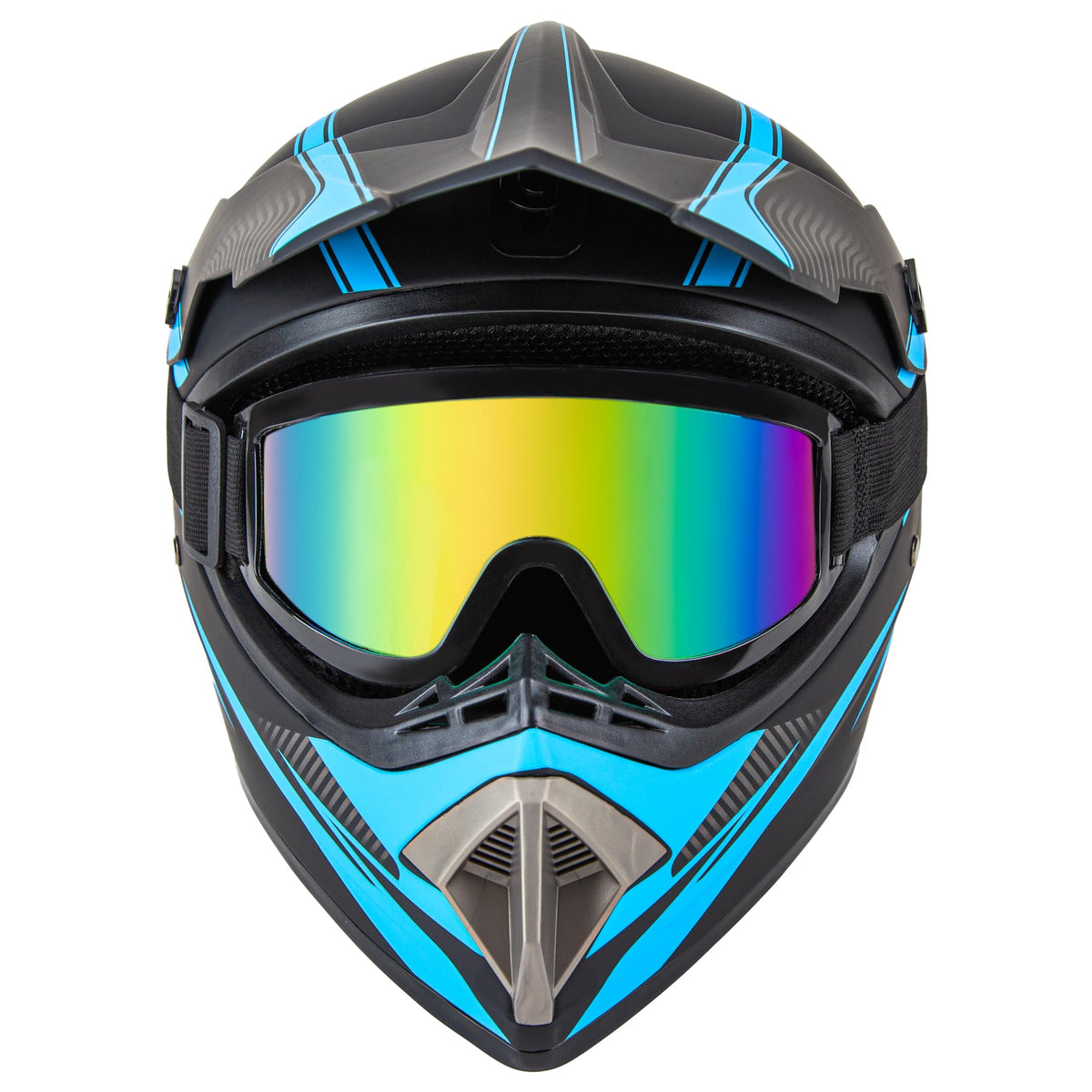 CARTMAN visor and vent close-up showing adjustable sun visor and visibility benefit