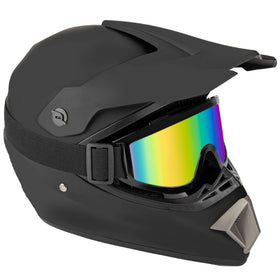CARTMAN helmet visor detail showing adjustable sun visor for clearer vision