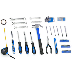 CARTMAN assorted screwdrivers and pliers arranged to show versatile repair capability