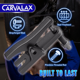 CARVALAX conical pitman arm puller detail highlighting precise fit