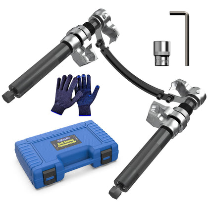 CARVALAX front view of compressor set showing complete kit and strong build benefit