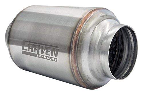 Carven Exhaust R-Series perforated baffle close-up highlighting smooth flow