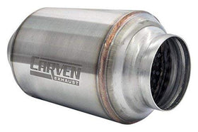 Carven Exhaust R-Series perforated baffle close-up highlighting smooth flow