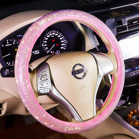 Carwales installed on a steering wheel demonstrating visual upgrade and comfort benefit