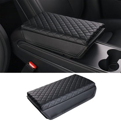 Carwiner front view armrest cover showing sleek fit and protection