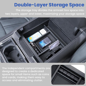 Carwiner installed in vehicle improving console organization