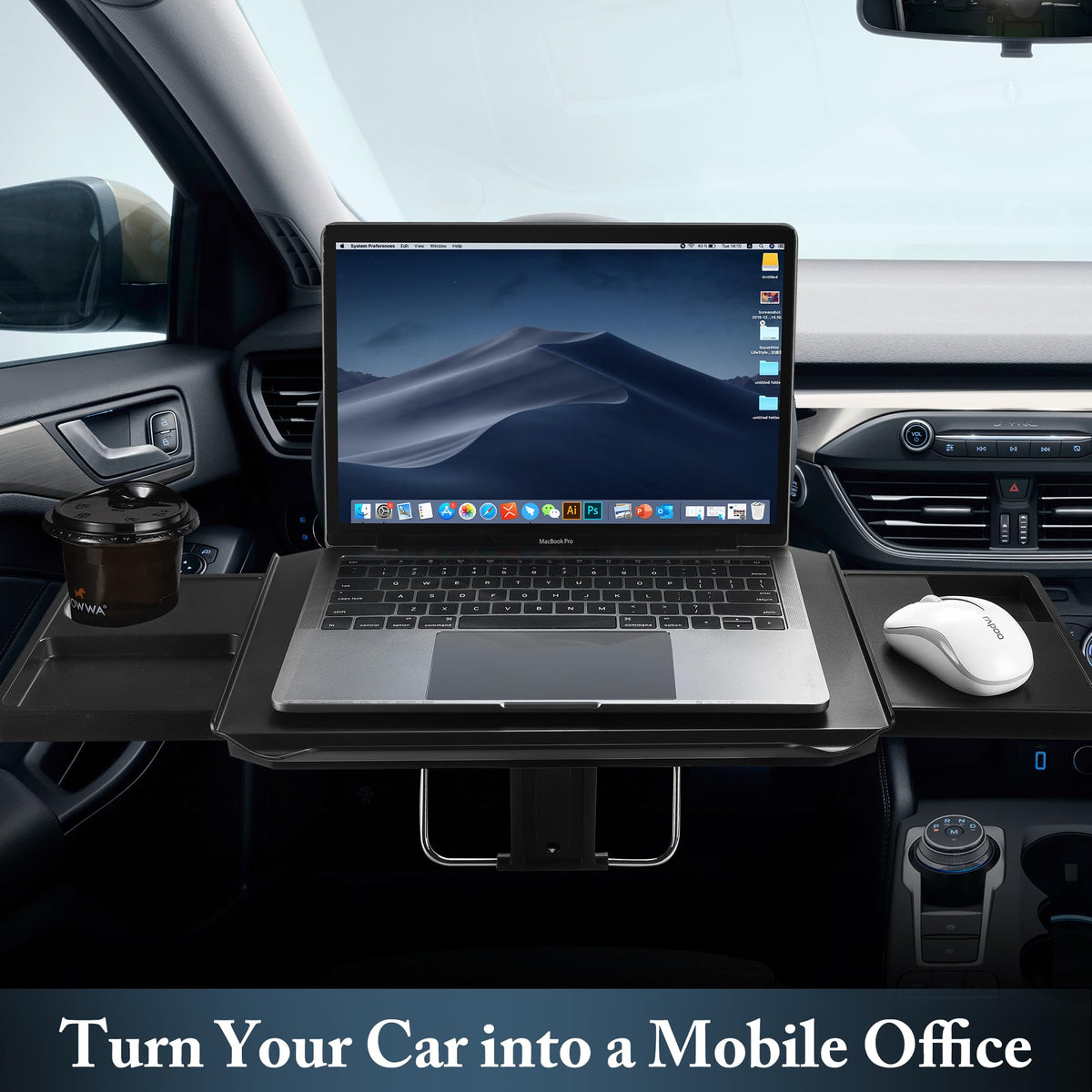 CASASARA close-up phone holder visible for hands-free convenience