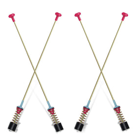 Casmer suspension rods front view showing complete kit and fit benefits