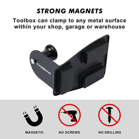 CASOMAN mounted paper towel holder offering accessible shop wipes