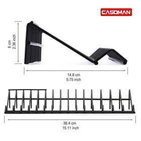 CASOMAN plier rack installed in a tool drawer demonstrating space-saving and faster access benefit