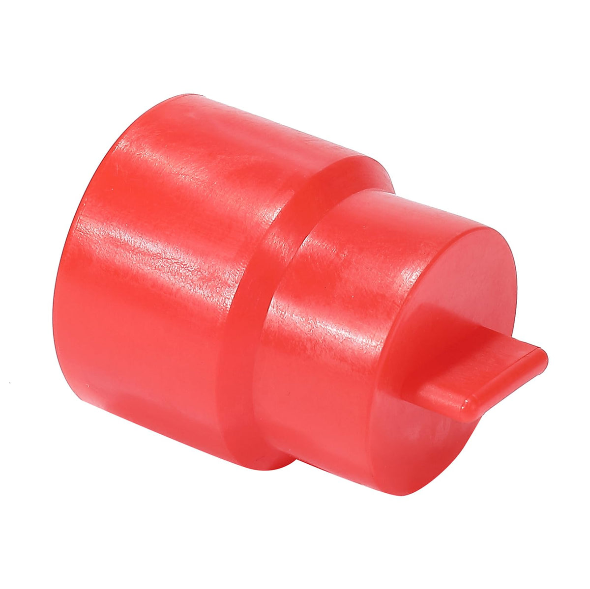 Casrram plug installed on a transmission in a garage setting to protect internals and reduce cleanup