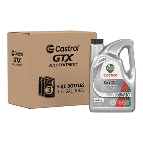 Castrol GTX front packaging showing product and protection benefits