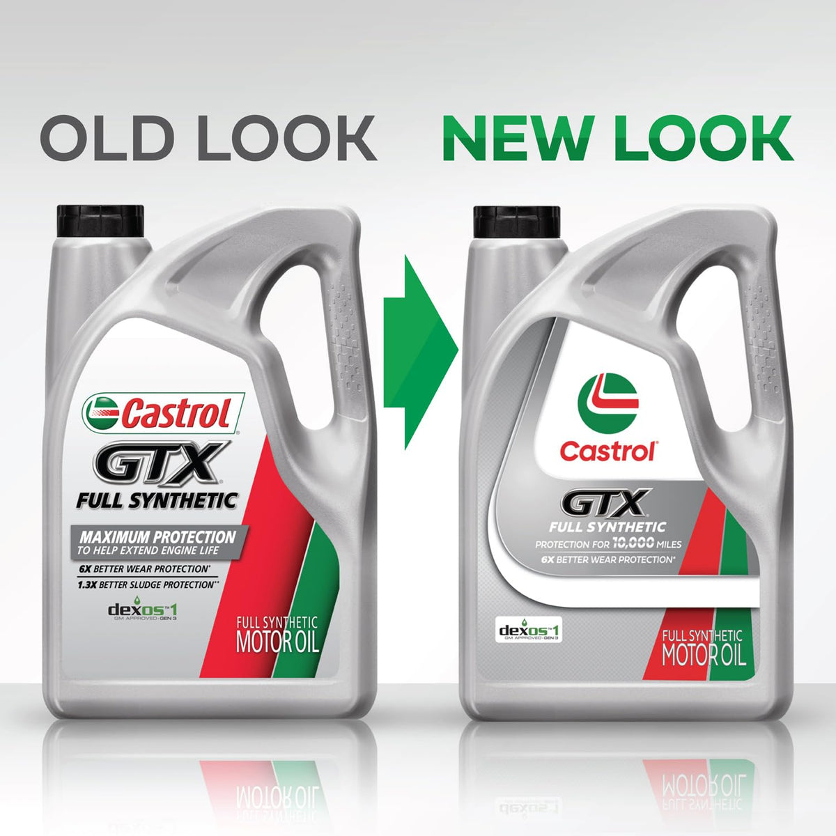 Castrol GTX label close-up highlighting approvals and specs for confident compatibility