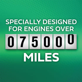 Pouring Castrol GTX 0W-20 into an engine for easier cold starts